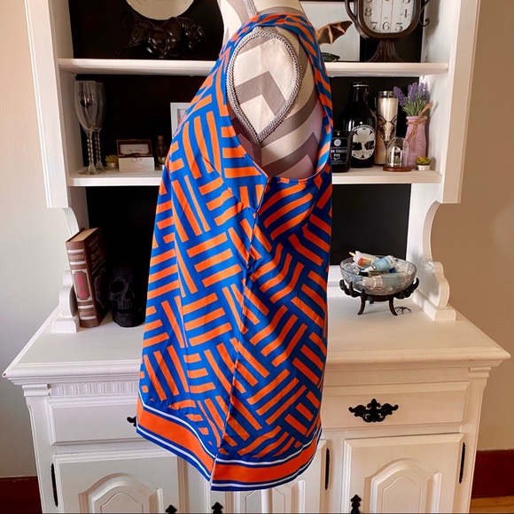 Blue & Orange Mud Pie Tunic - Picture 4 of 6